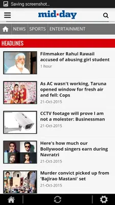 Mid-day android App screenshot 4